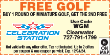 Discount Coupon for Celebration Station